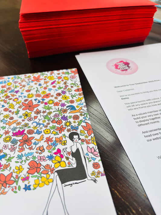 Hot Art Print Club UK Subscription